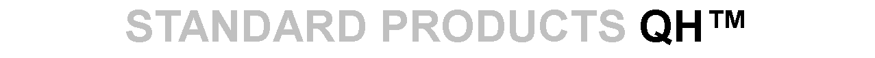 Zone de Texte: STANDARD PRODUCTS QH�